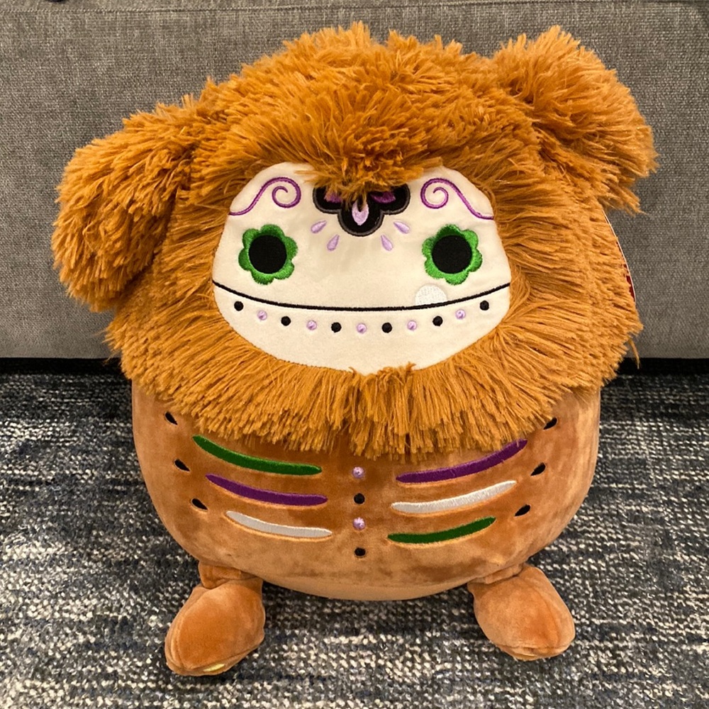 Squishmallow Benny the Bigfoot 12” Day of the Dead DOTD halloween 2022